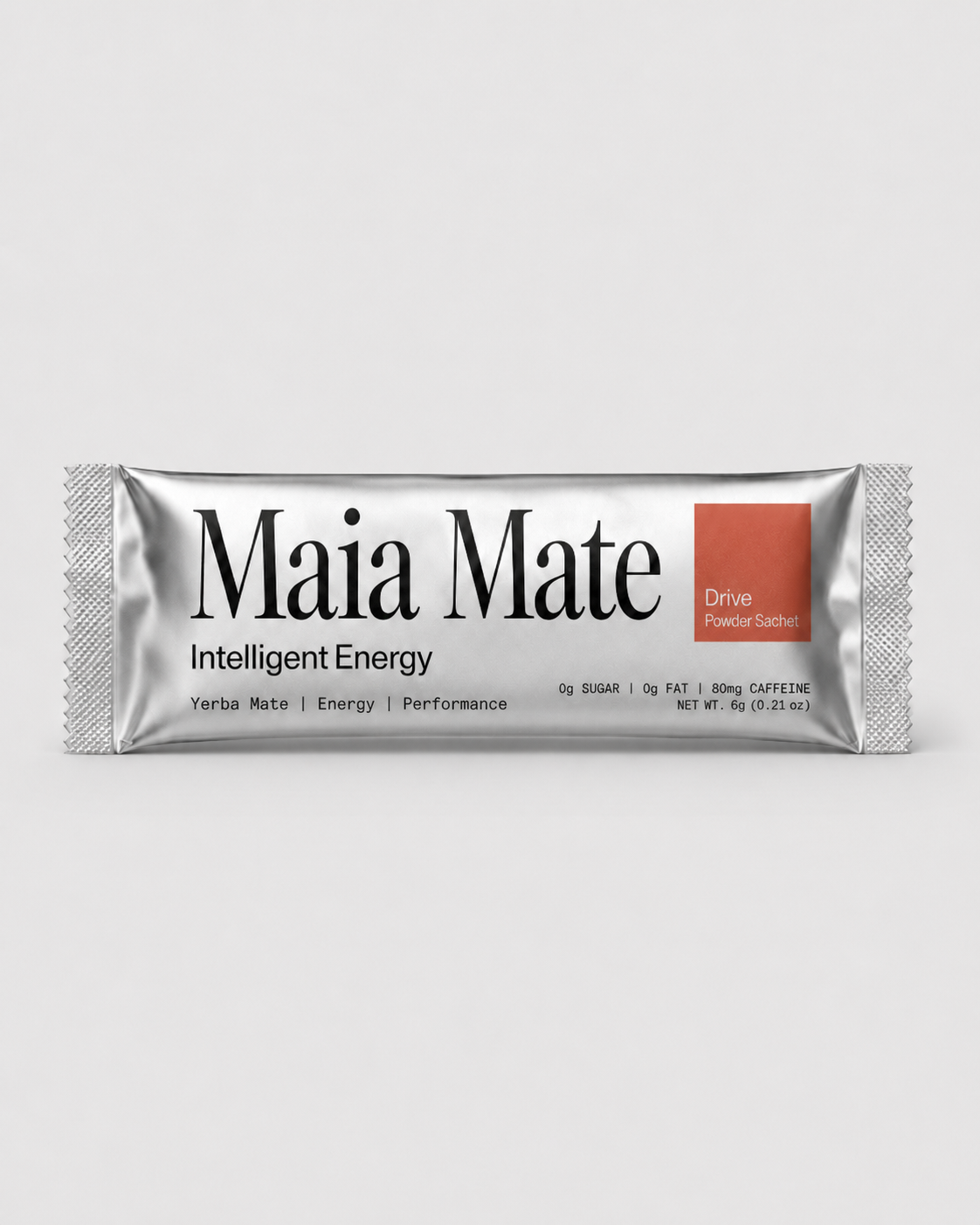 Maia Mate Drive sachet — terracotta accent